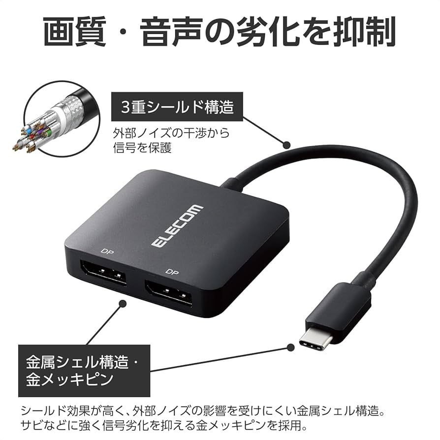 Amazon.co.jp: エレコム usb c 変換アダプタ Type-C to