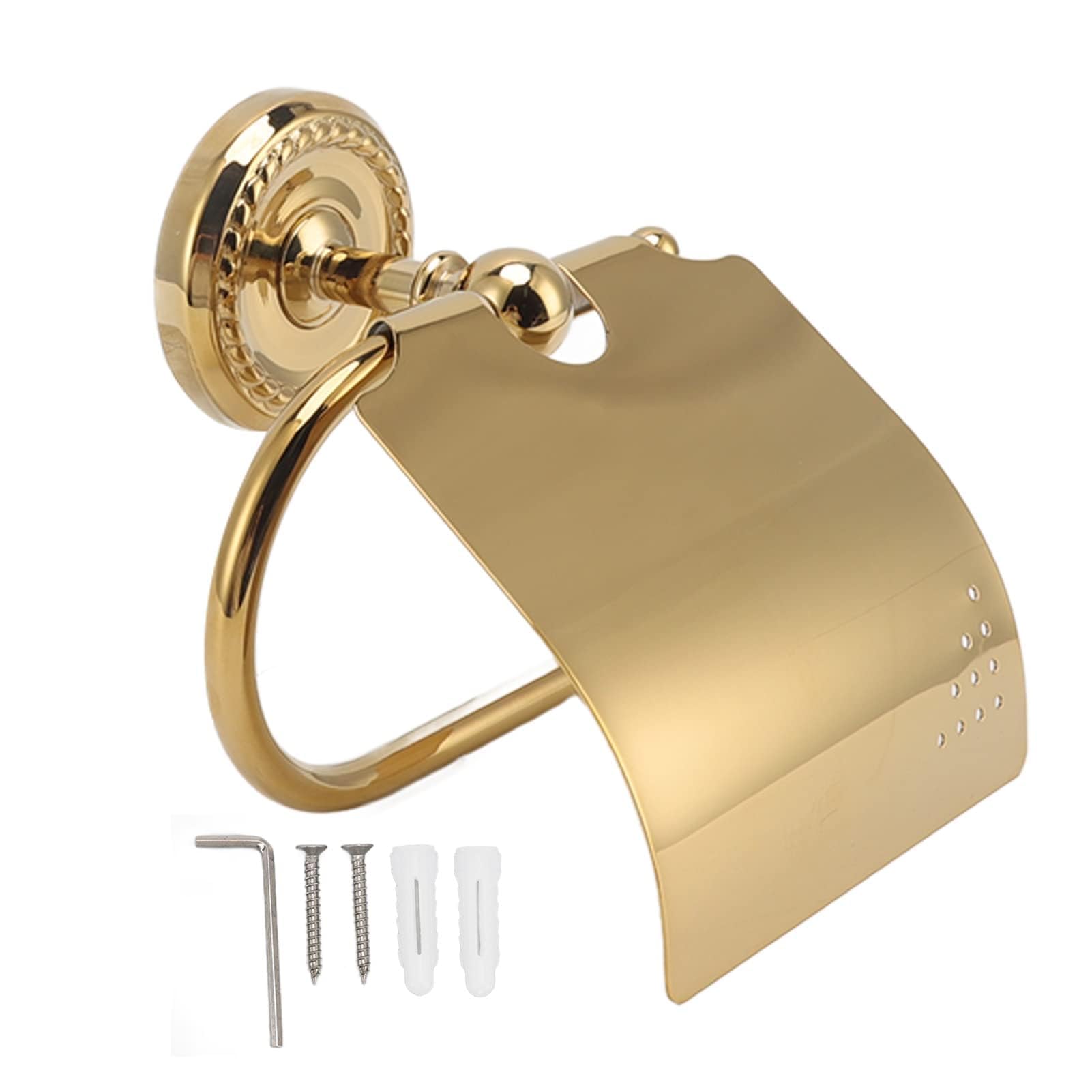 Amazon.com: Toilet Paper Holder, Gold Toilet Paper Roll Holder ...
