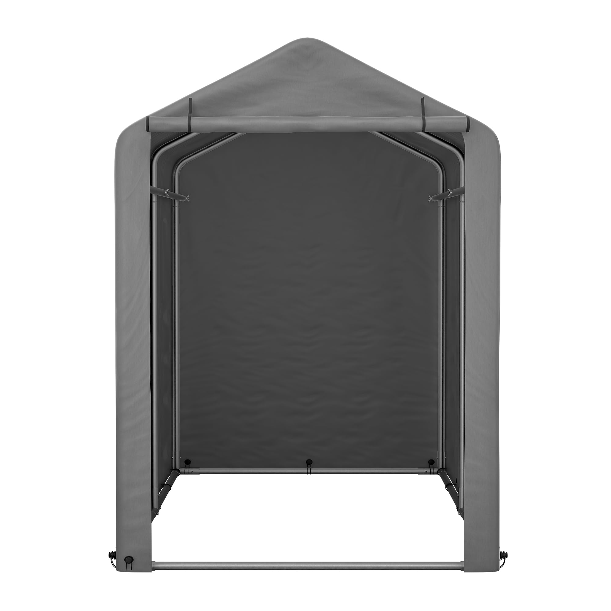 Ball & Cast Fahrradgarage mit PE-Plane und Stahlgestell, wetterfest | Robuste Motorradgarage mit Wetter- und UV-schutz. Einfache Montage. Für Garten und Hof, 100×187×160 cm