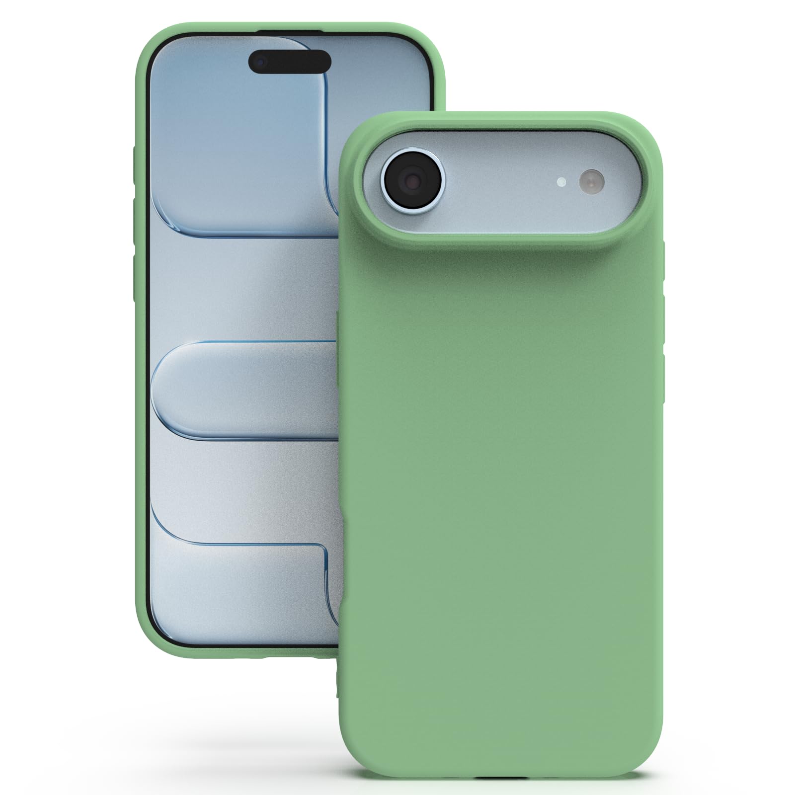YATWIN Silicone Case for iPhone XR, Soft-Touch, Shockproof, DustProof, Antiskid Full Body Armour Phone Cover for Apple iPhone XR - Dark Green — view 33