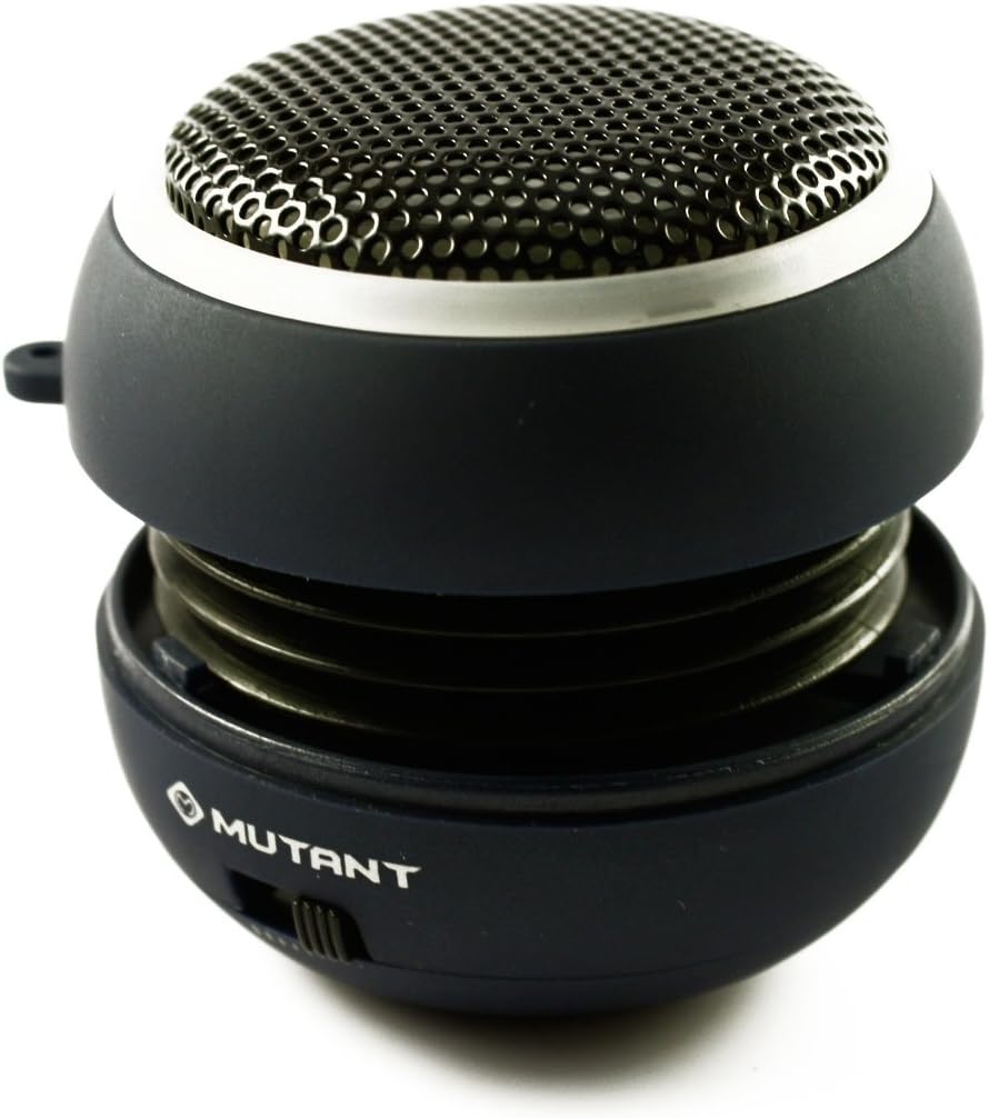 Mutant MIG-PS1-2 Media YoYo Portable Self-Powered Speaker for iPod, iPhone and MP3 Players (Blue)