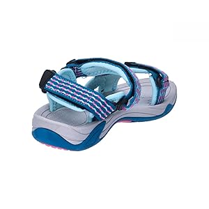 CMP Sandali Trekking Per Bambini Hamal - Unisex Per Escursioni, Colore Deep Lake-Pink Fluo, Taglia 35 EU - Foto 2