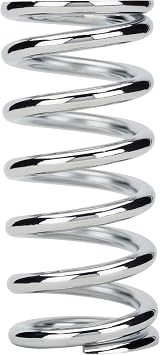 AFCO Racing 2.5" ID x 8" Long 450 lb Chrome Coil-Over Spring P/N 28450-1CR