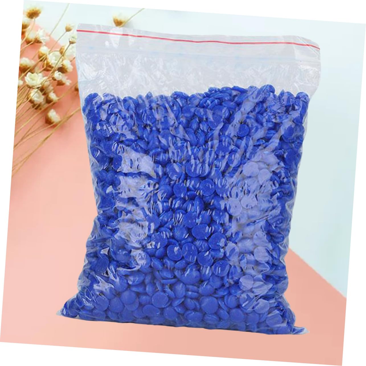 Baluue Universal Wax Mold for Jewelry Casting 450pcs Low Temperature Jewelry Making Waxes Blue Hemispherical Wax Beads