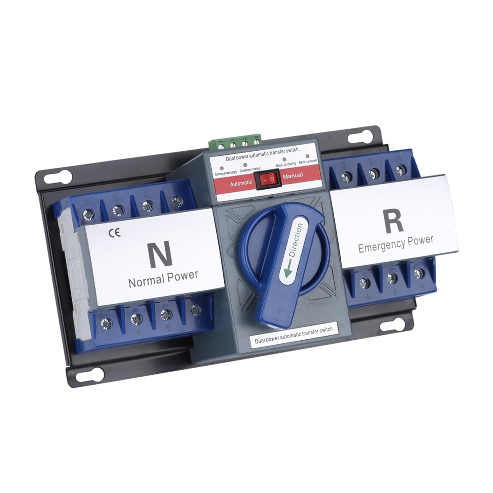 YCQ3B-63 2P/4P 63A Commutatore di trasferimento automatico a doppia alimentazione AC230V/400V Selettori elettrici 50/60Hz
