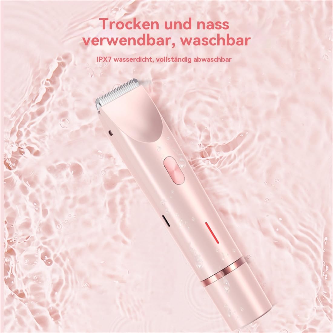 Damenrasierer Elektrisch Intimbereich 2-in-1 Epilierer & Rasierer – Kabellos, Wiederaufladbar, Sanft für Beine, Gesicht, Achseln & Bikinizone – Schmerzfreie Haarentfernung, Wet & Dry