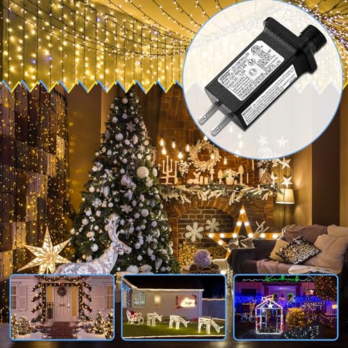 30V 0.2A LED Controller 8 Mode with Timer Memory Function Replacement Model JT-EL/FC300V0200-C Class 2 Power Supply IP44 Low Voltage Transformer for Halloween Christmas Light