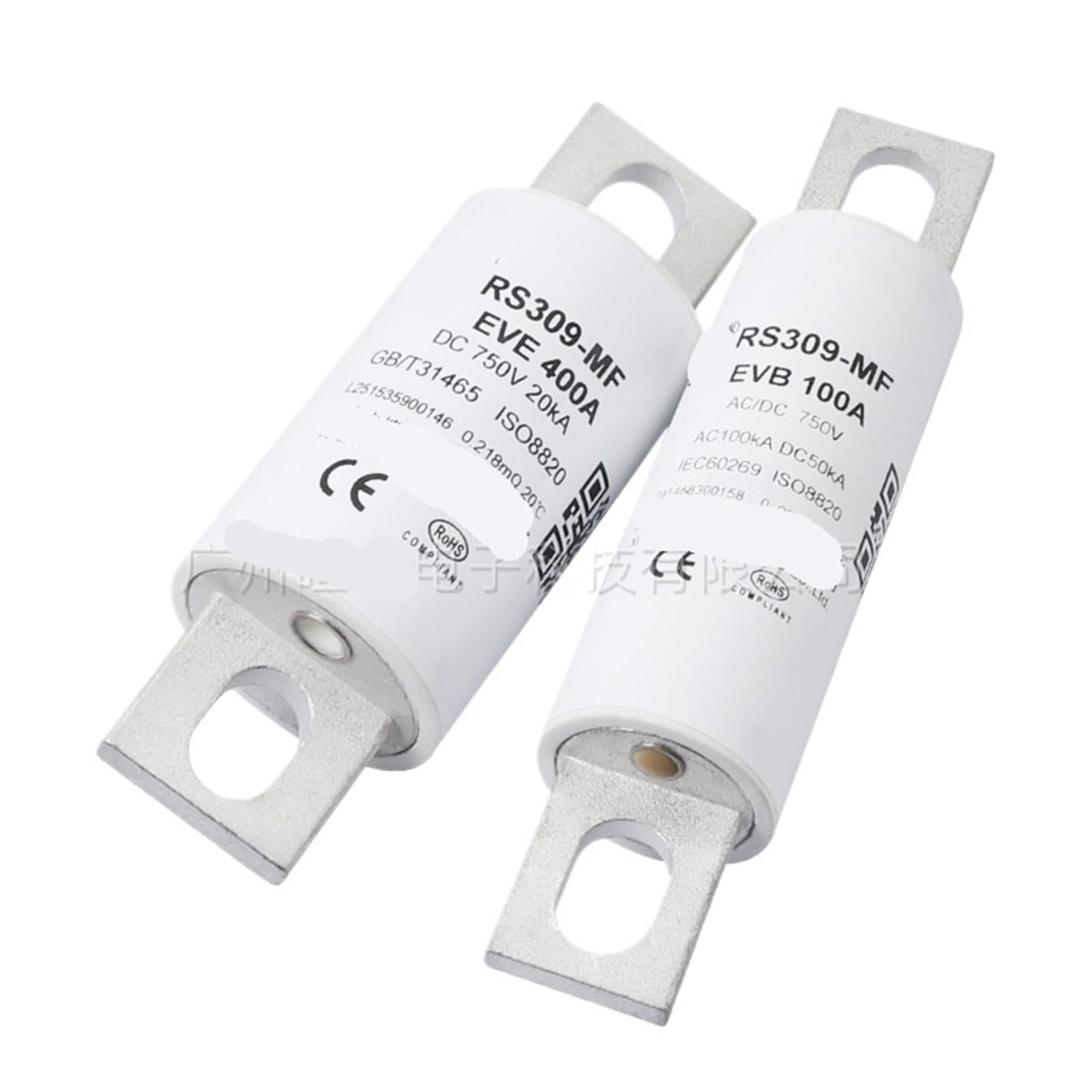 Fusible de baja tensión para corriente continua RS309-MF-EV de 750V CC 2