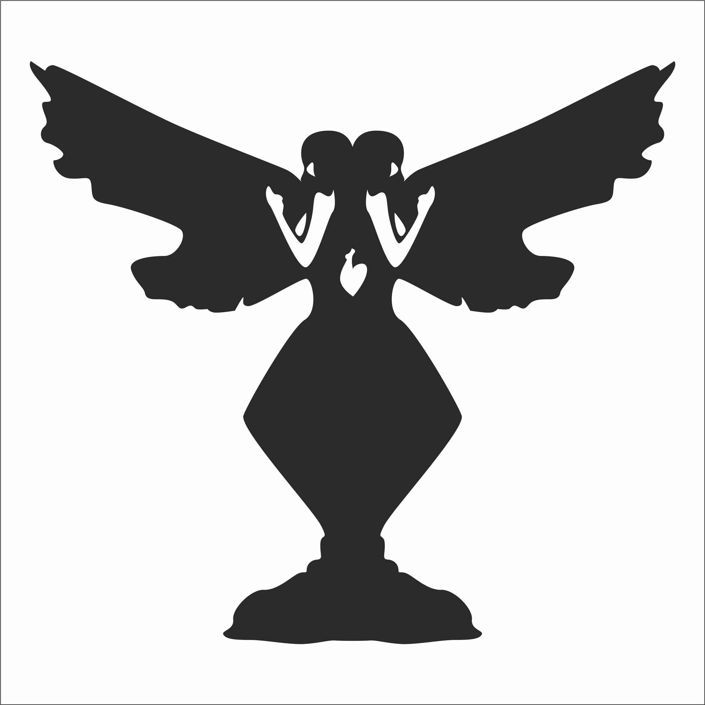 INDIGOS UG Adesivo Auto - Sticker - Auto - JDM - Die Cut - Claymore Decal Clare Symbol Car Window Laptop Sticker - Argento - 81 mmx149 mm