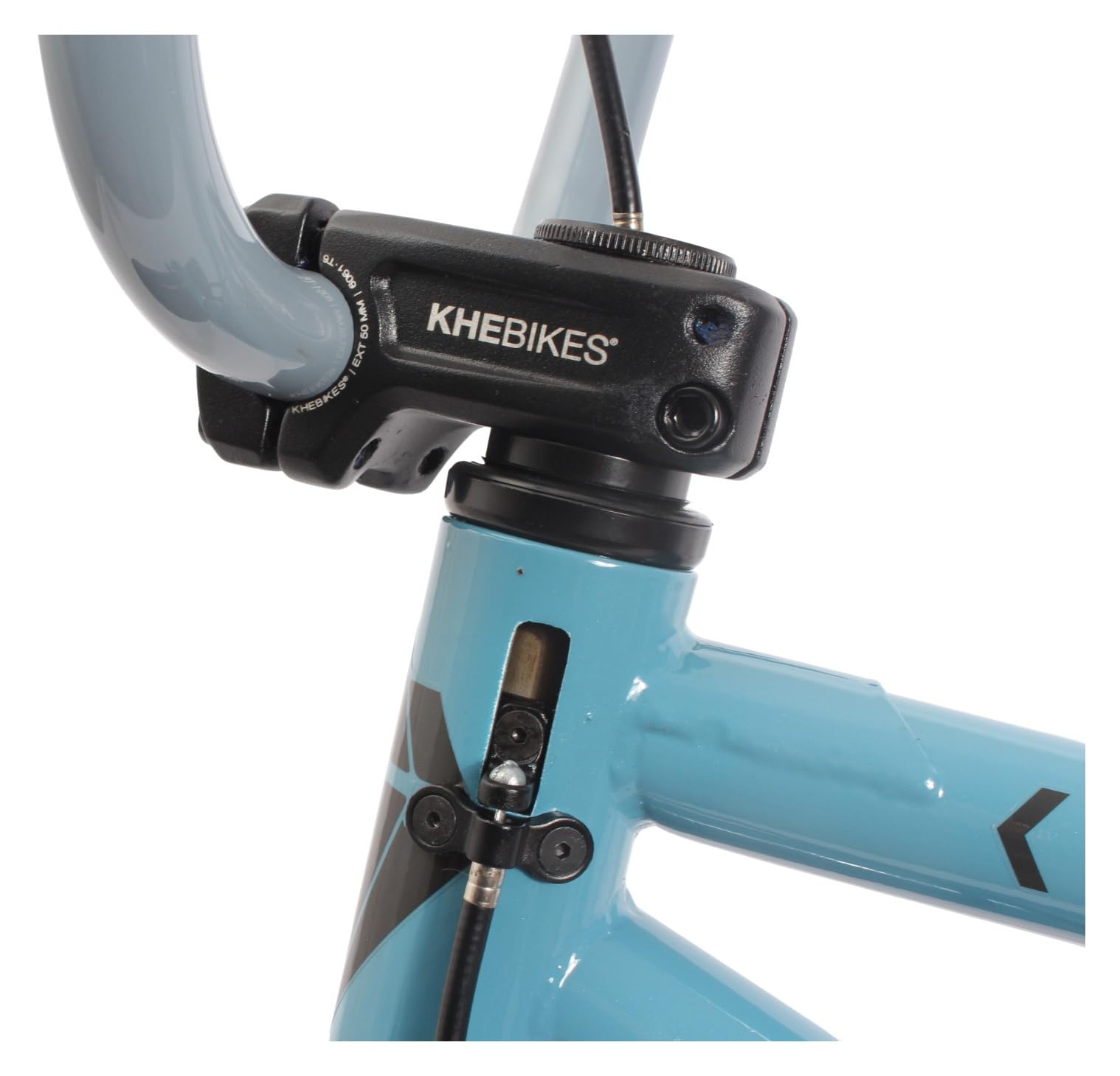 KHE Triple Threat Vélo BMX 20" - 11,1 kg - Manivelle CrMo - Rotor Affix - BMX Freestyle - 2025 - Bleu