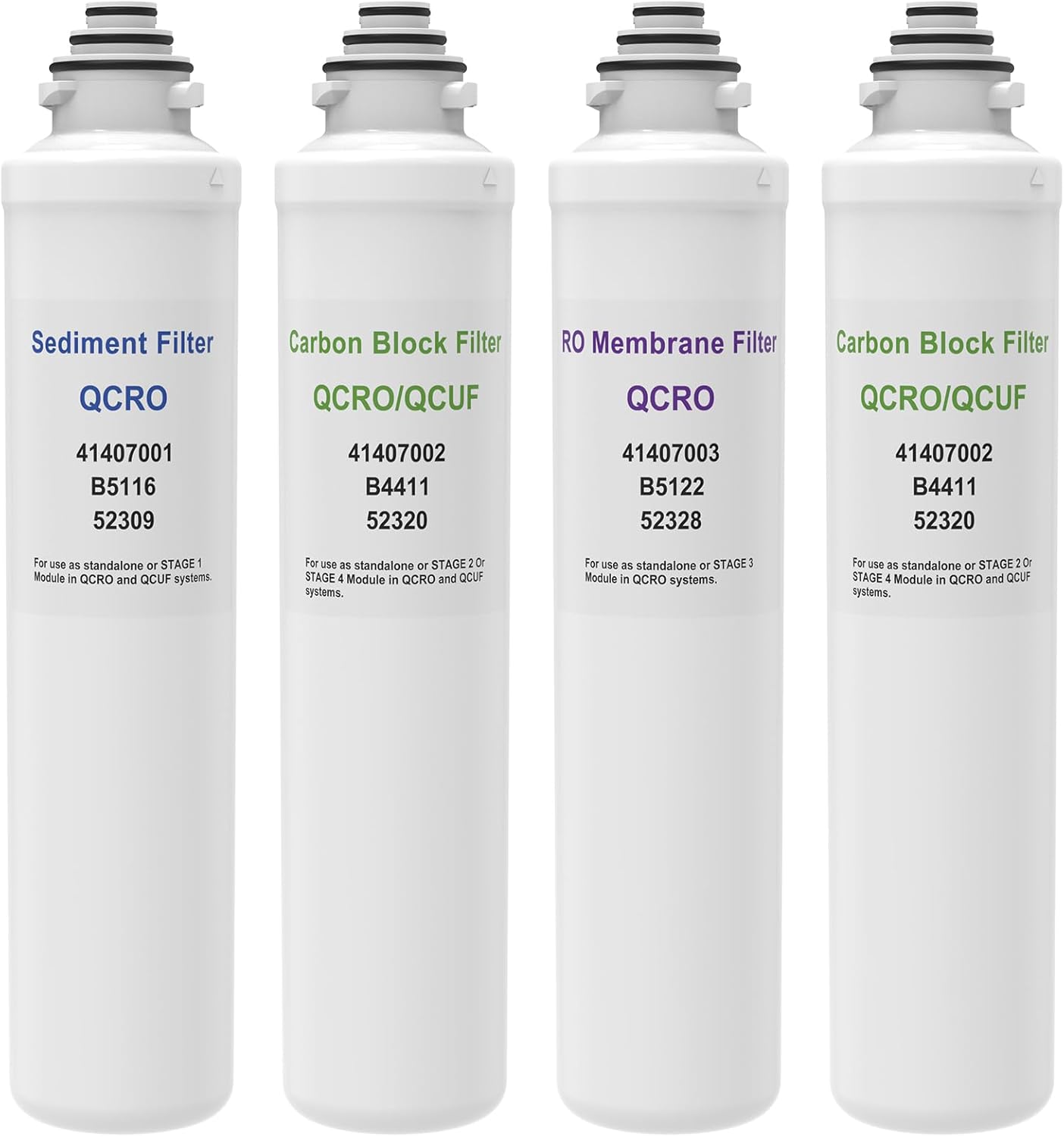 Membrane Filter Compatible with Pura Aqua Flo QCRO 50 GPD RO System