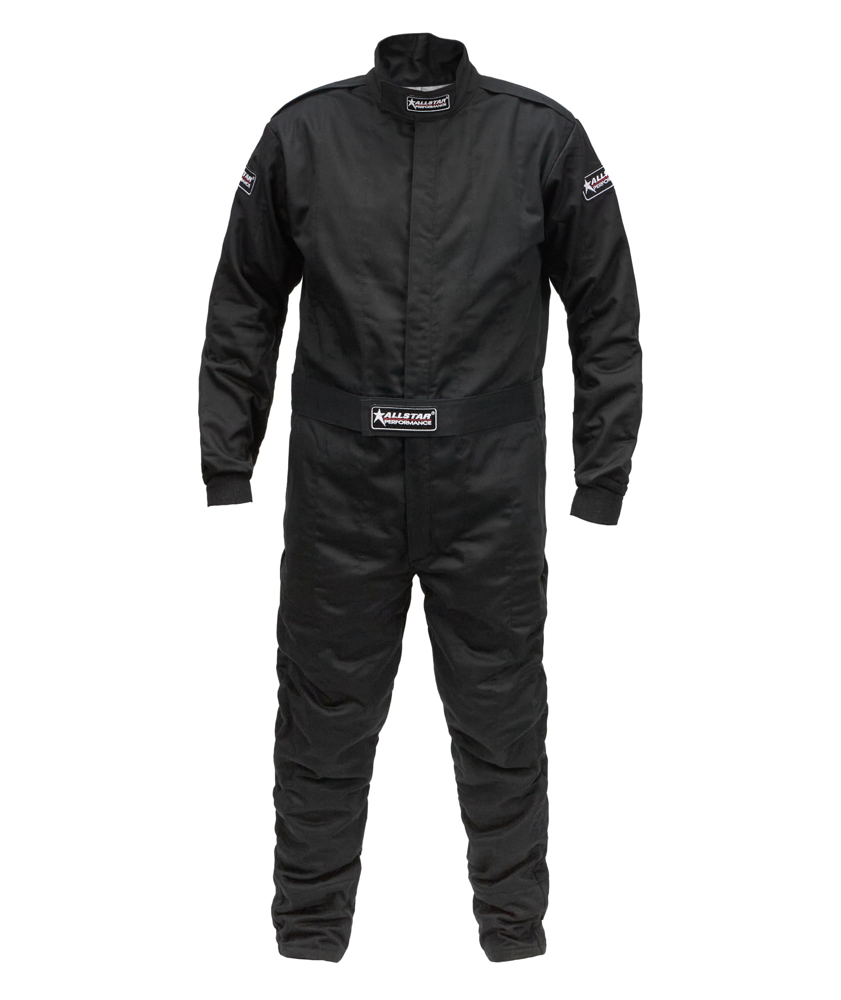 ?Allstar Performance ALL935017 Driving Suit - 1-Piece - SFI 3.2a/5 - Multi Layer - Fire Retardant Fabric/Nomex - Black - 3X-Large - Each