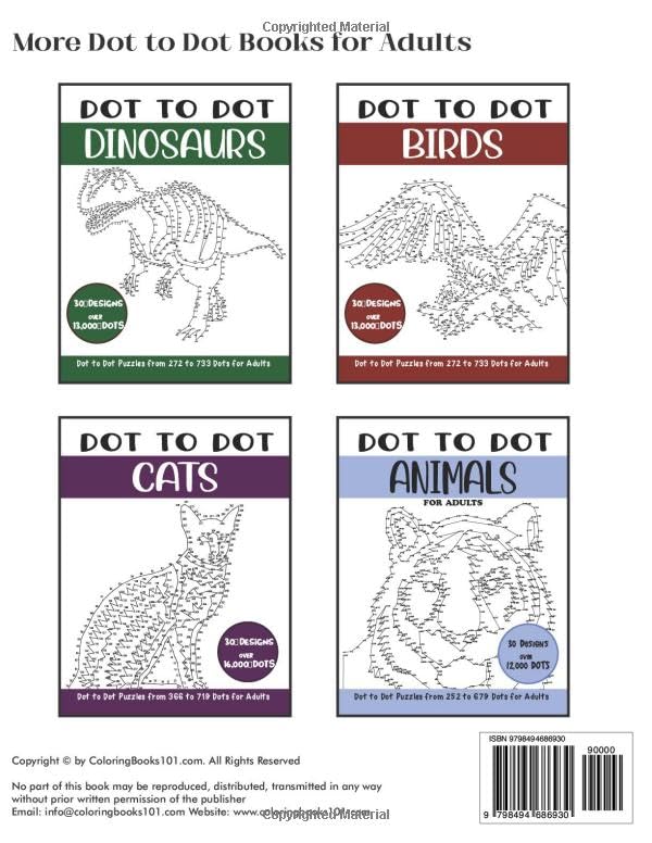 Miniatura 2 de Dot to Dot Famous Paintings for Adults Famous Paintings Connect the Dots Book for Adults (Over 17000 dots) (Dot to Dot Books for Adults)