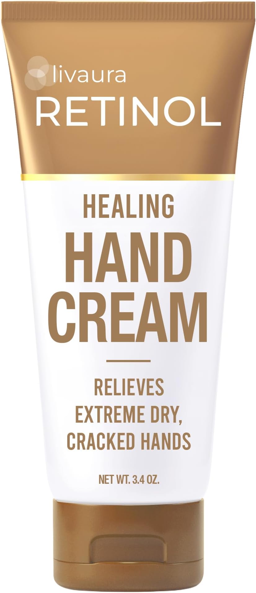 LIVAURA Hand Cream for Dry Cracked Hands – Intensive Deep Moisturizing Hand Lotion, Deep Hydration & Repair, Fast Absorbing Non-Greasy, Restores Skin Barrier, Soft Smooth Healthy Hands
