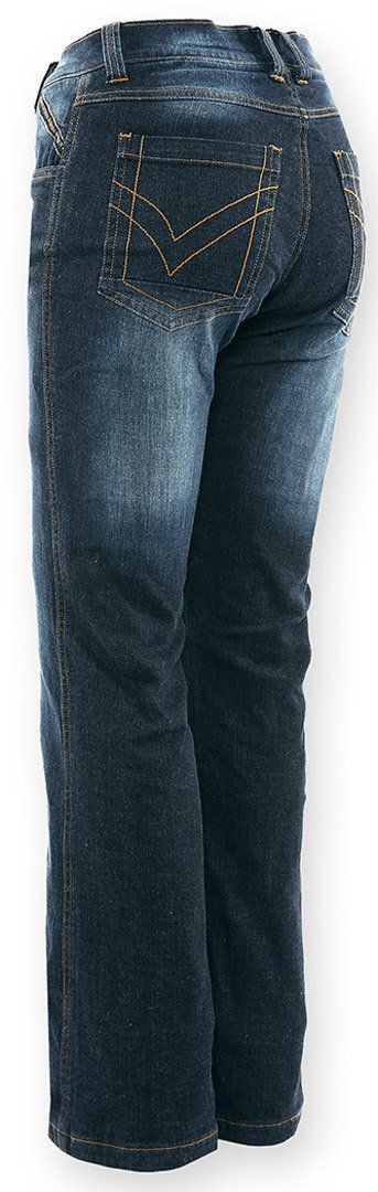 Bores Live Jeans damskie spodnie motocyklowe, niebieskie, rozmiar 29