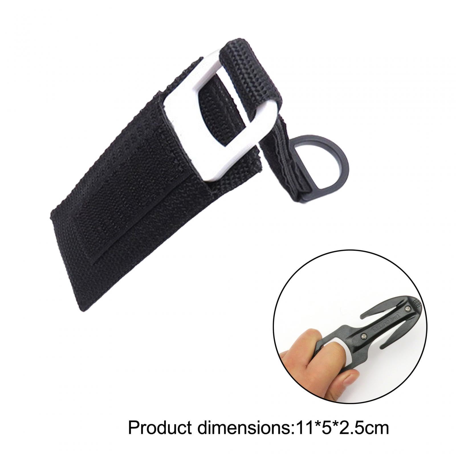 rockible Scuba Cutter Diver Line Cutter Sicherheitsschneidwerkzeug Unterwassermesser Zum Schnorcheln unter Wasser Freitauchen Wassersport Tauchen
