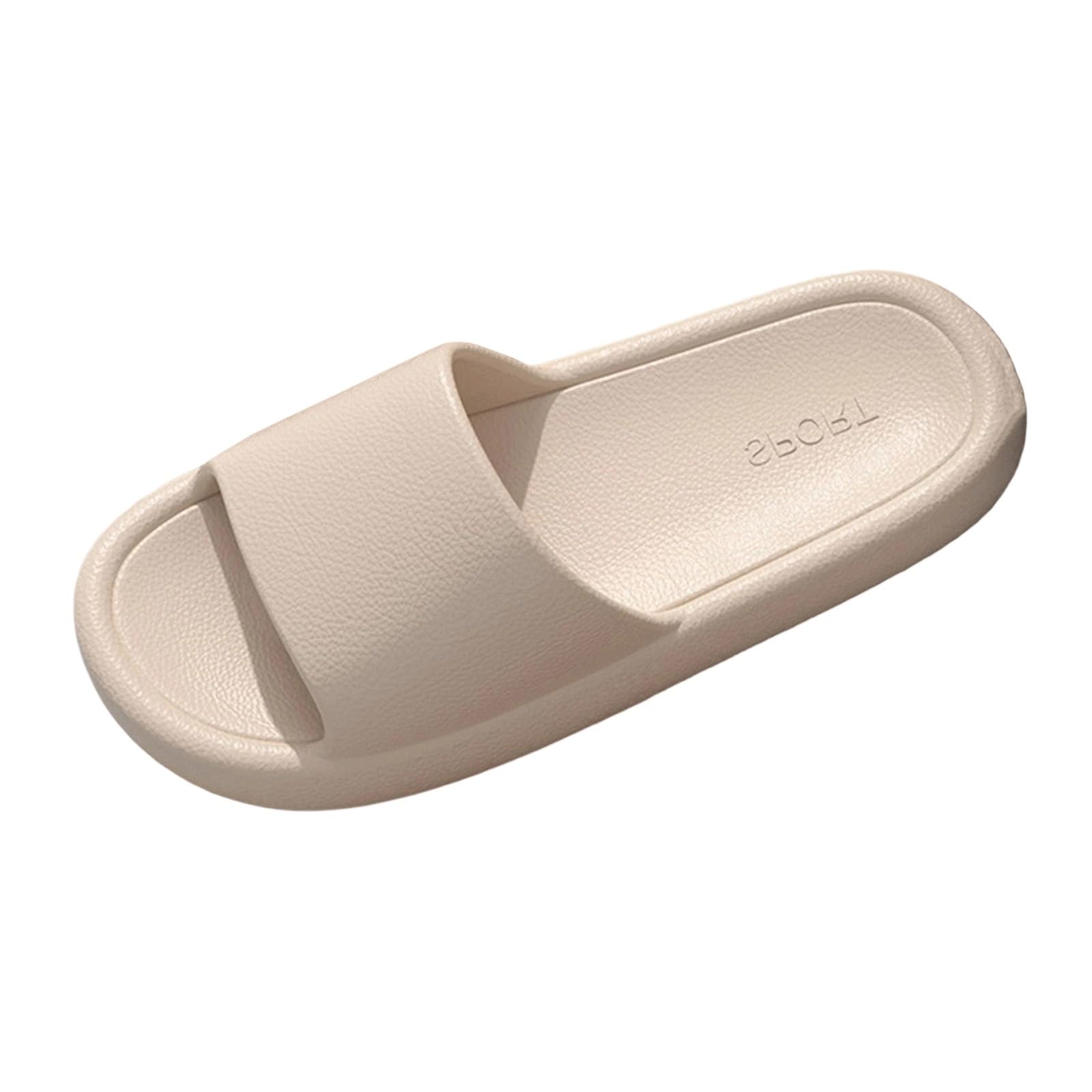 Unisex Cloud Slides for Women Men House Slippers with Arch Support Quick Drying Recovery Spa Bath Pool Beach