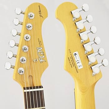 Amazon | FUJIGEN JST6R CAR(キャンディアップルレッド) ストラト