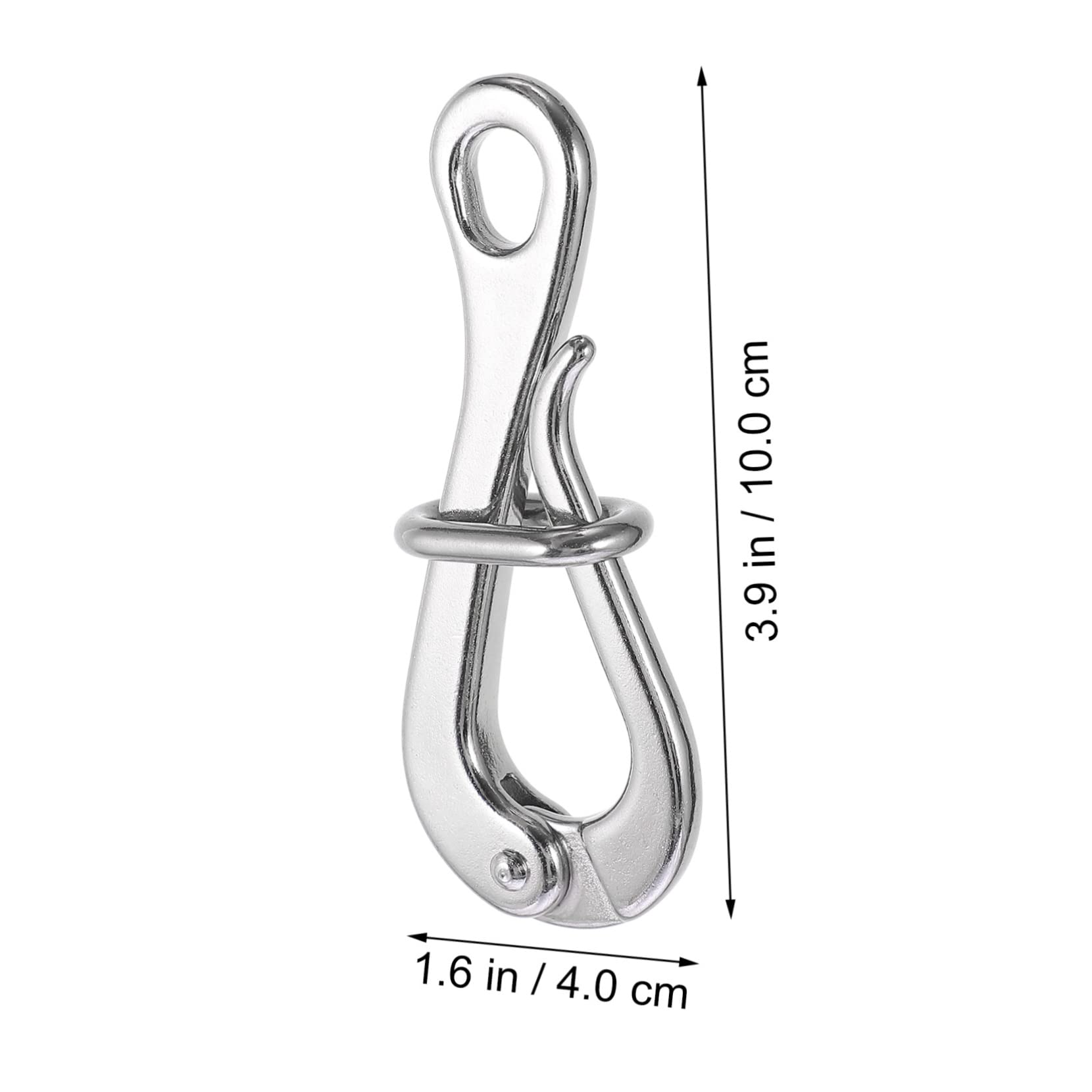 GALPADA Quick Latch Hook Marine Grade Hook for Lifeboat Boat and General Use Strong Load-Bearing Capacity