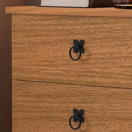 Mesa Cabeceira Quarto 3 gaveta Madri Cacau Decoração Moderna Lateral Cama Organizada - Jalmac MÓVEIS