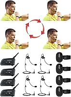 Vista 9 de Auriculares de árbitro Auriculares de nuevo diseño profesional 1 pieza V6 V4 FBIM FBIM Fútbol Arbitro Entrenador Juez Arbitraje Auriculares