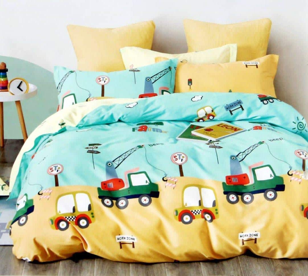 HarshBala 180 TC Glace Cotton Queen Double Bed Kids Cartoon Print Bedsheets, 2 Pillow Covers (C) (B0DGDWZTSJ) Amazon Price History, Amazon Price Tracker