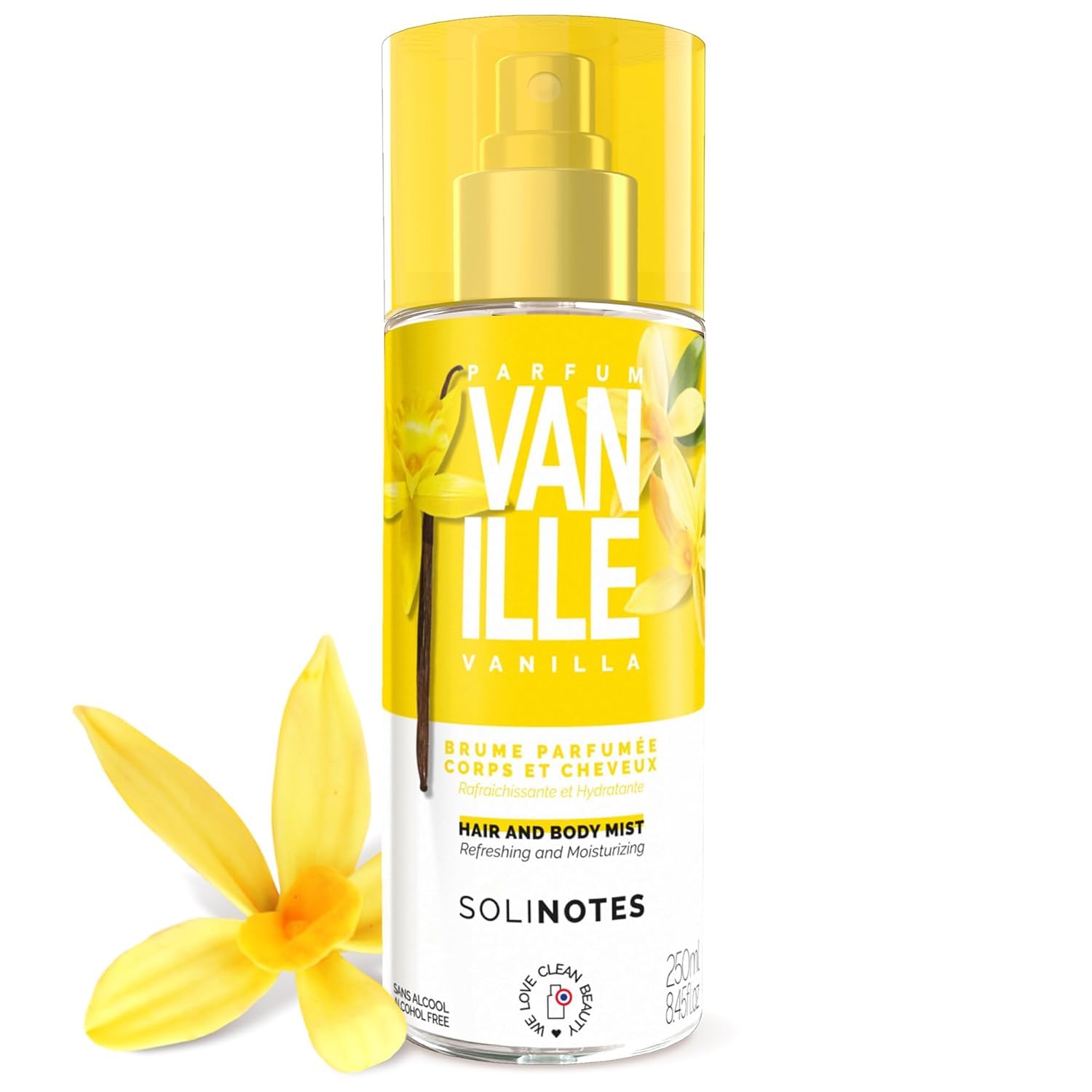 Vanille Brume parfumée 250ml Solinotes