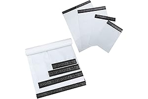Outus Poly Mailers Assorted Sizes (120 Pcs, 4 Sizes: 8 x 12...