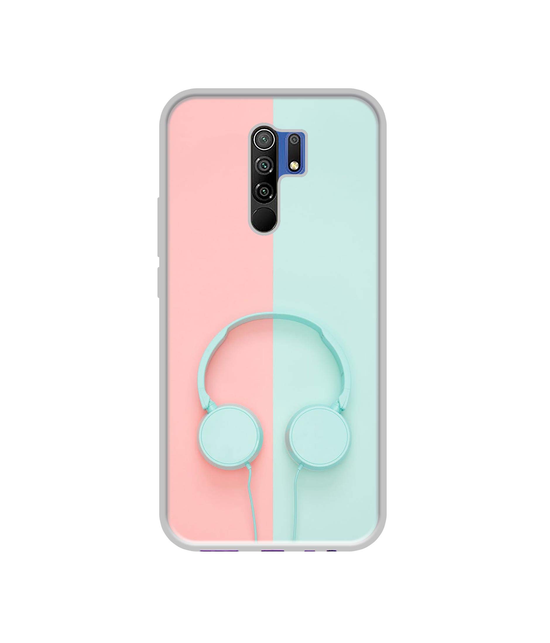Solimo Designer Head Phone UV Printed Soft Cover for MI REDMI 9 Prime (B08H1XV3JY) Amazon Price History, Amazon Price Tracker