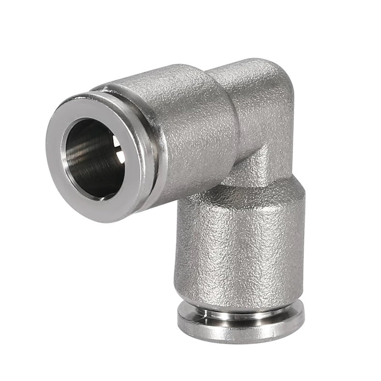 Raccordo pneumatico PV a gomito, collegamento rapido a pressione, raccordo pneumatico PV SS304, curva a L da 4 a 16 mm leisurely(4x4mm)