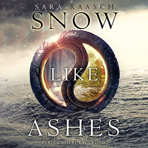 Diseño de la portada del título Snow Like Ashes