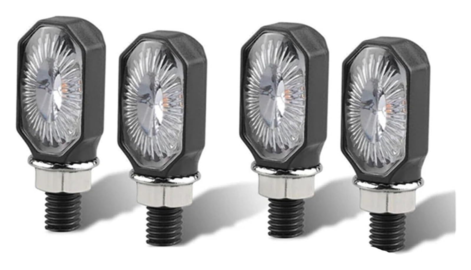 Indicatore di direzione Moto per Hyosung Moto Indicatore di Direzione Anteriore Posteriore Indicatori Motocicletta 12V 10mm(4 PCS)