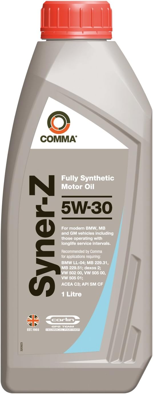 SYZ1L 1L Syner-Z Fully Synthetic 5W30 Motor Oil