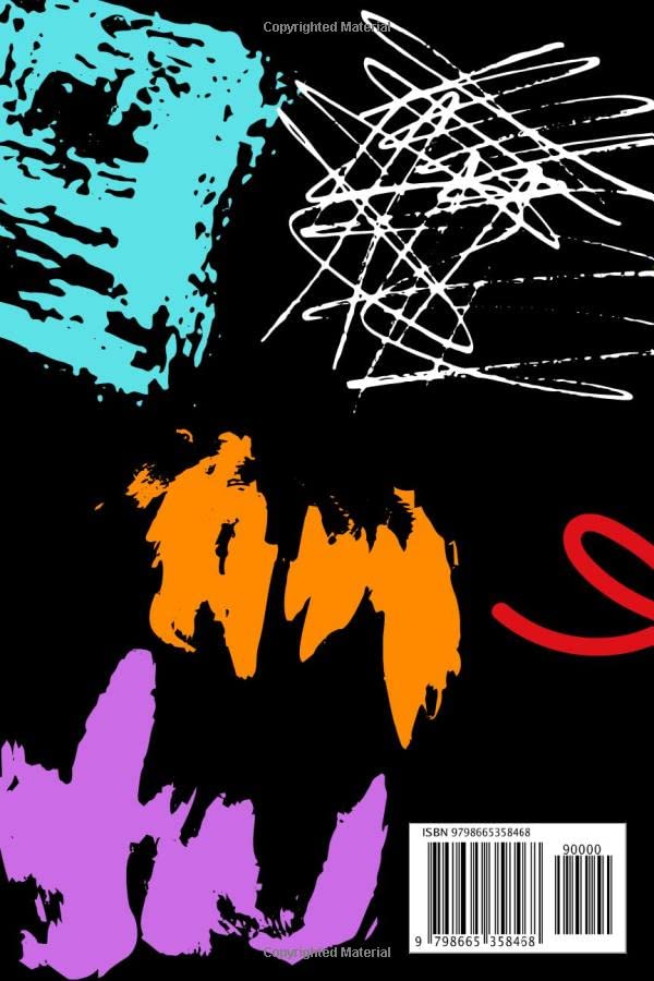 Miniatura 2 de Gel Pen Book Black Paper 6" x 9" 100 pages, sketch for kids or adults, gift for girls or boys, design, doodle, create, pastels