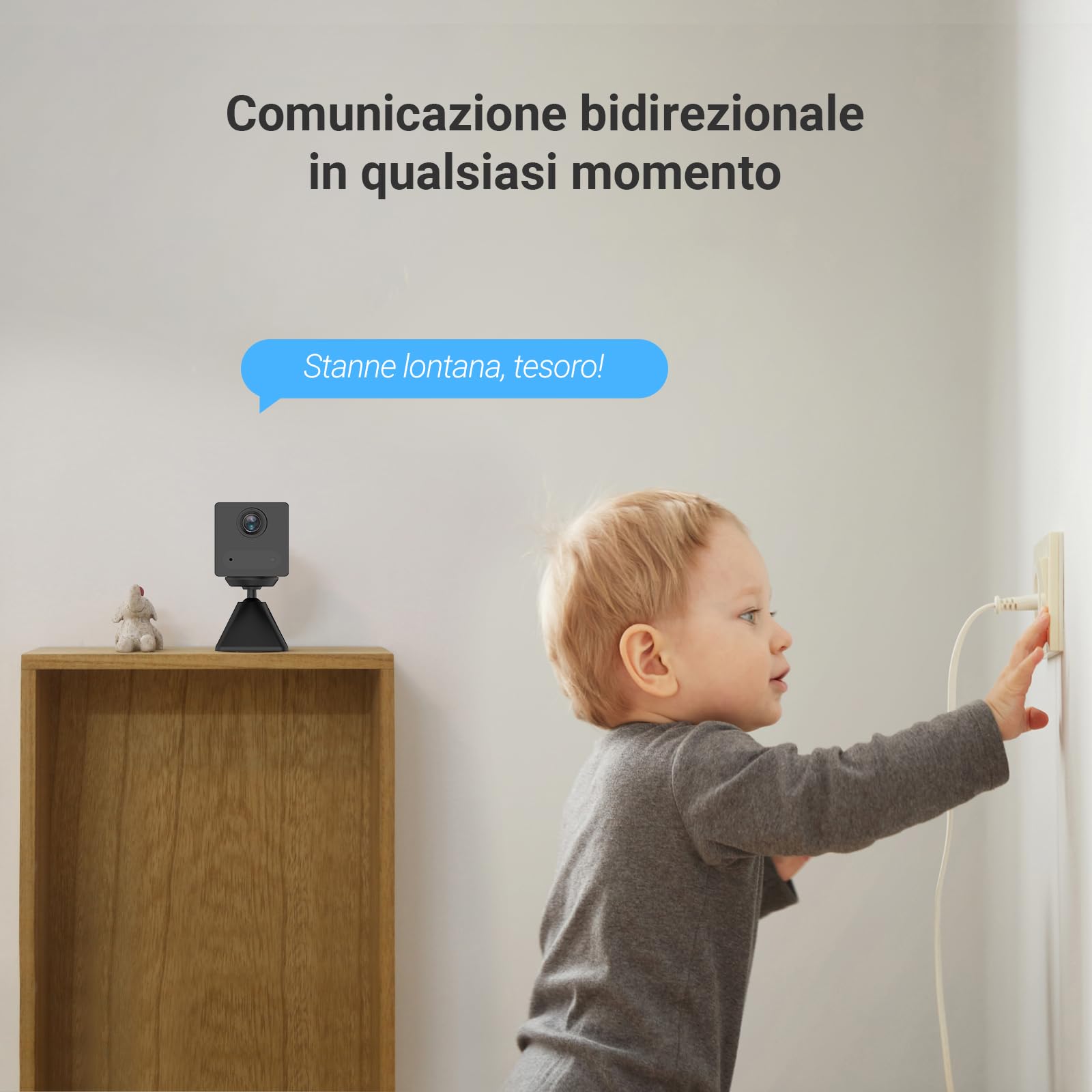 EZVIZ 4G LTE 2K Telecamera da Interno a Batteria, Audio Bidirezionale, Rilevamento di Persone, Registrazione Time-Lapse, Modalità AOV, 100% Senza Fili, 512GB SD(Non Inclusa), CB2 Nera