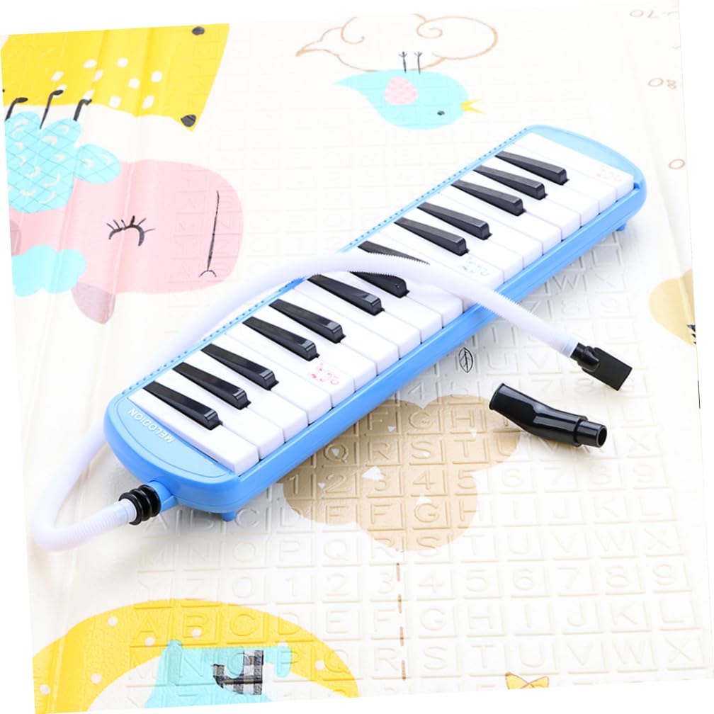 BESTonZON Melodica Strumento Musicale Elettronico 32 Tasti Per Principianti Con Tubo Lungo e Bocchino Design e Strumento Didattico Per