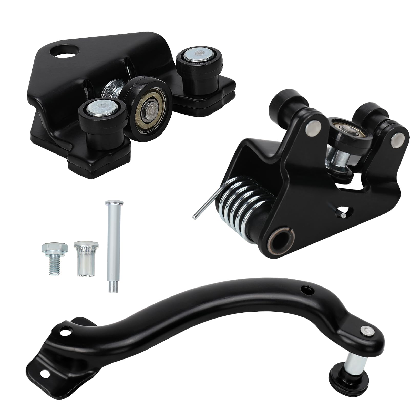 Guía de Rodillo de Puerta Corredera Reemplazo para 2001-2015 Renault Trafic Nissan Primastar Opel Vivaro, Rodillos de Puerta Corredera Inferior Derecha 7700312370 770312372 7700312012