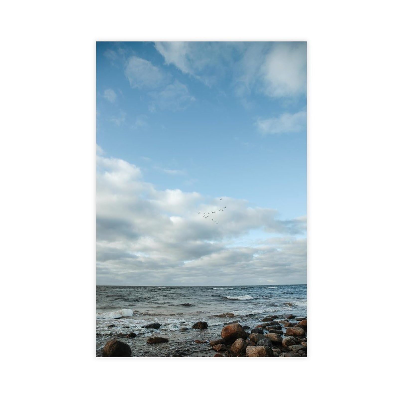 Poster Sur Toile Pour Chambre à Coucher, Paysage, Bureau, Chambre, Cadeau, Sans Cadre, 30 X 45 Cm