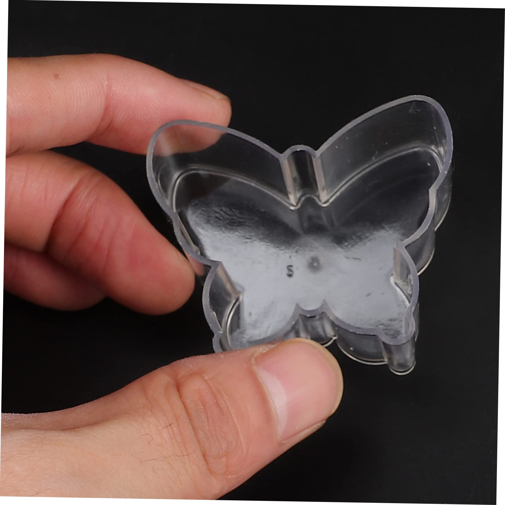 Operitacx 3sets Contenitori Per Candele Plastica Riutilizzabili Gusci Ignifughi Con Stoppini Kit Per Creare Candele Fai Da Te Farfalle Fiori Stoppini
