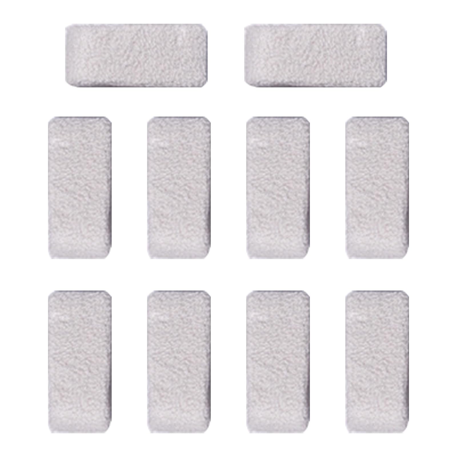 NEWFT Of 10 Blanket Fasteners to Shifting with Plush Fabric and ABS Quilt Covers Holders Clips Duvet Grippers Nonslip Quilt Holders