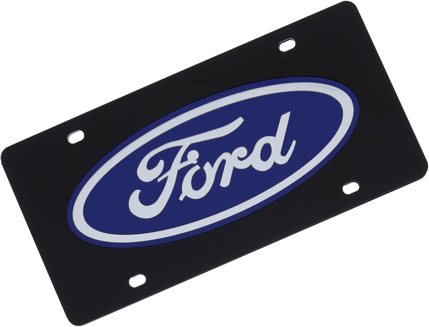 Laser Tag License Plate for Ford (Black)