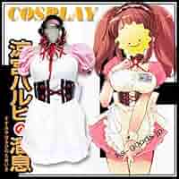 【激レア】涼宮ハルヒの憂鬱 文化祭 どんぐり メイド服 コスプレ 衣装 cospurehonpo_z81-3