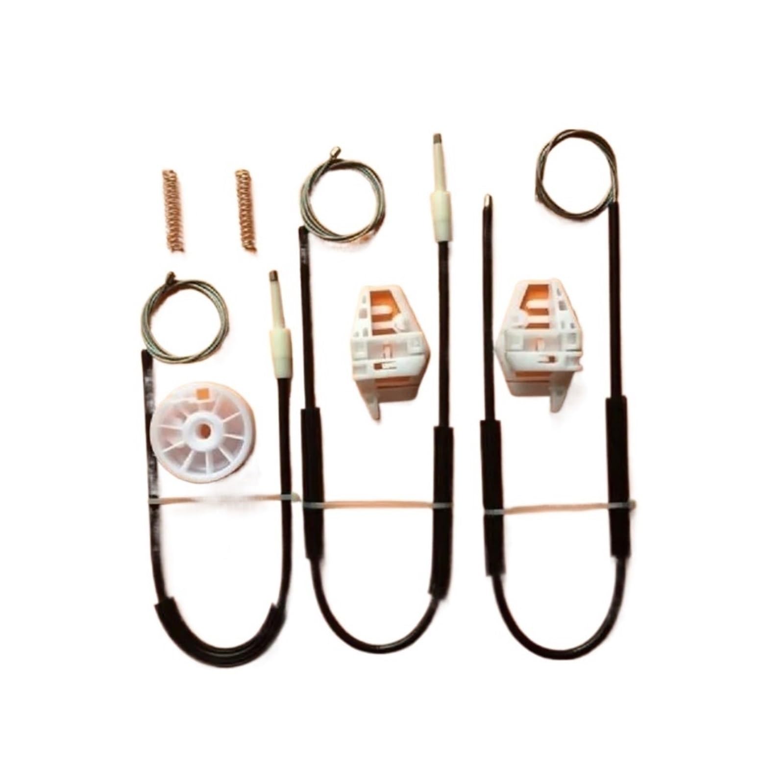 Kiryu One Color Regulator Window Regulator Repair Kit Front-Left/Right 2002-2009 For Megane Ii 2/3 Coupe Door(A)