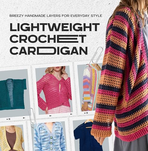 Lightweight Crochet Cardigan: Breezy Handmade Layers for Everyday Style
