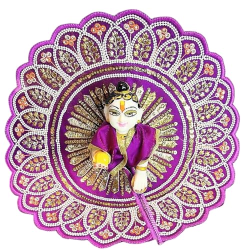 Image of Partish Laddu Gopal Heavy Diwali Janamashtmi Poshak Size 2 l Ladoo Gopal Dress l Bal Gopal l Kanha Ji Thakur Ji Dress(K)