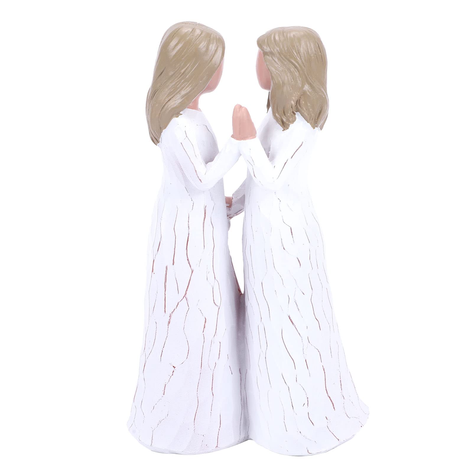 ACTLATISisters Friends Figurine, Sculpted Hand-Painted Figure, Friendship Gifts for Best Friend Women, Sisters Gifts from Sister, Birthday Gifts for Bestie Sister