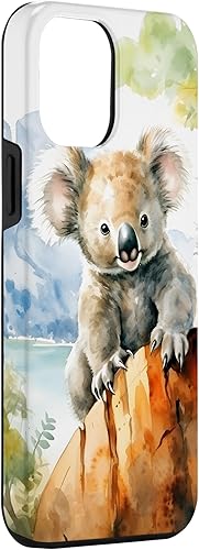 Miniatura 3 de Funda para iPhone 13 Pro Max Cute Little Koala Bear in the Wild