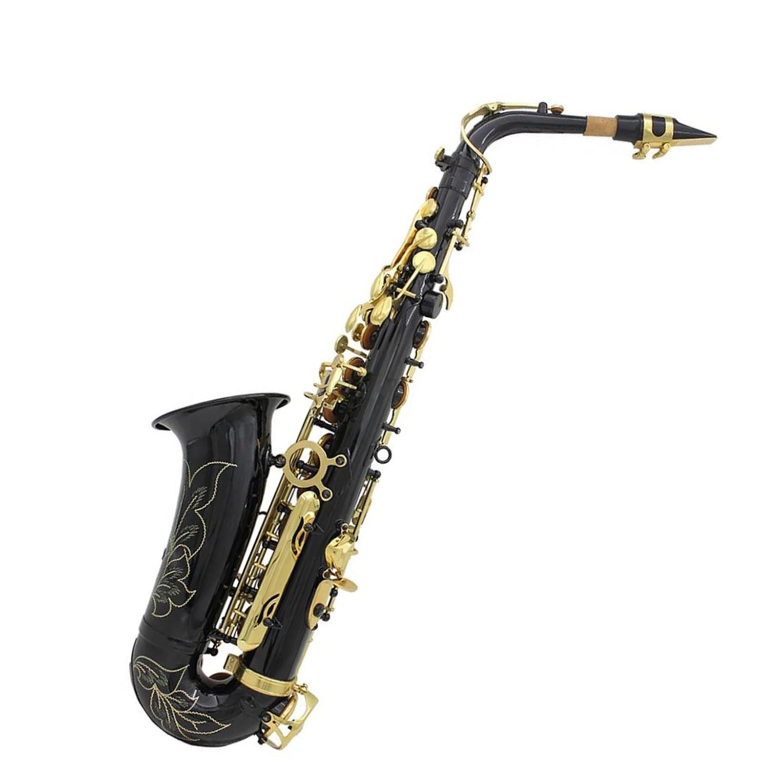 Eb Brass Saksofon Altowy Saksofon Dęty Instrumenty Dęte Blaszane Z Rękawiczkami W Futerale Akcesoria Do Saksofonów profesjonalny Saksofon