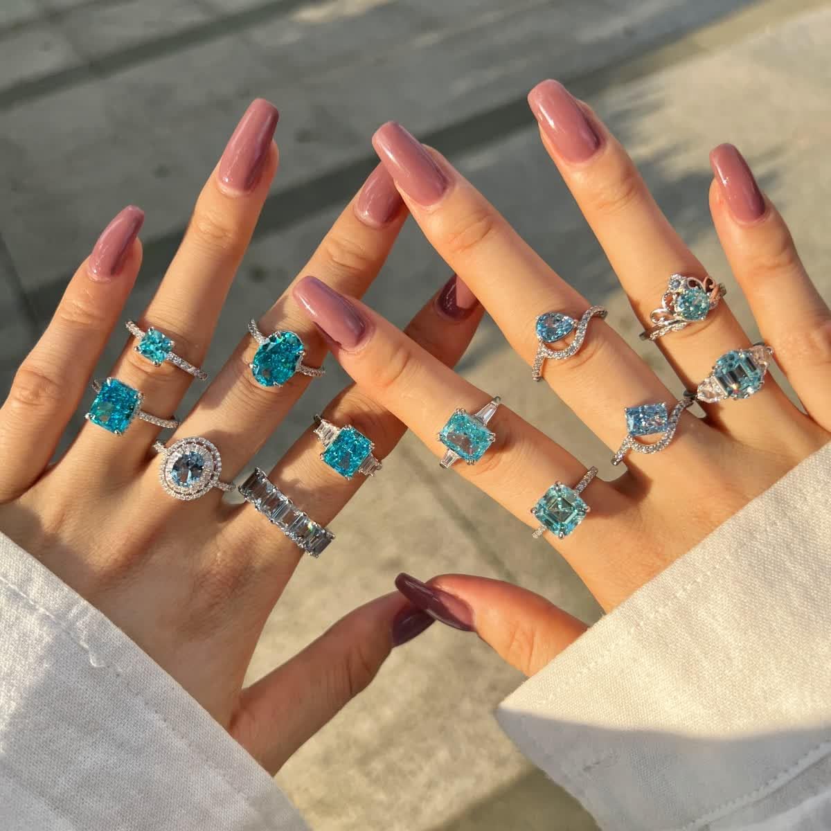 DY120538-S-G-WH-5 ラグジュアリーハイカーボンダイヤモンドスーパー