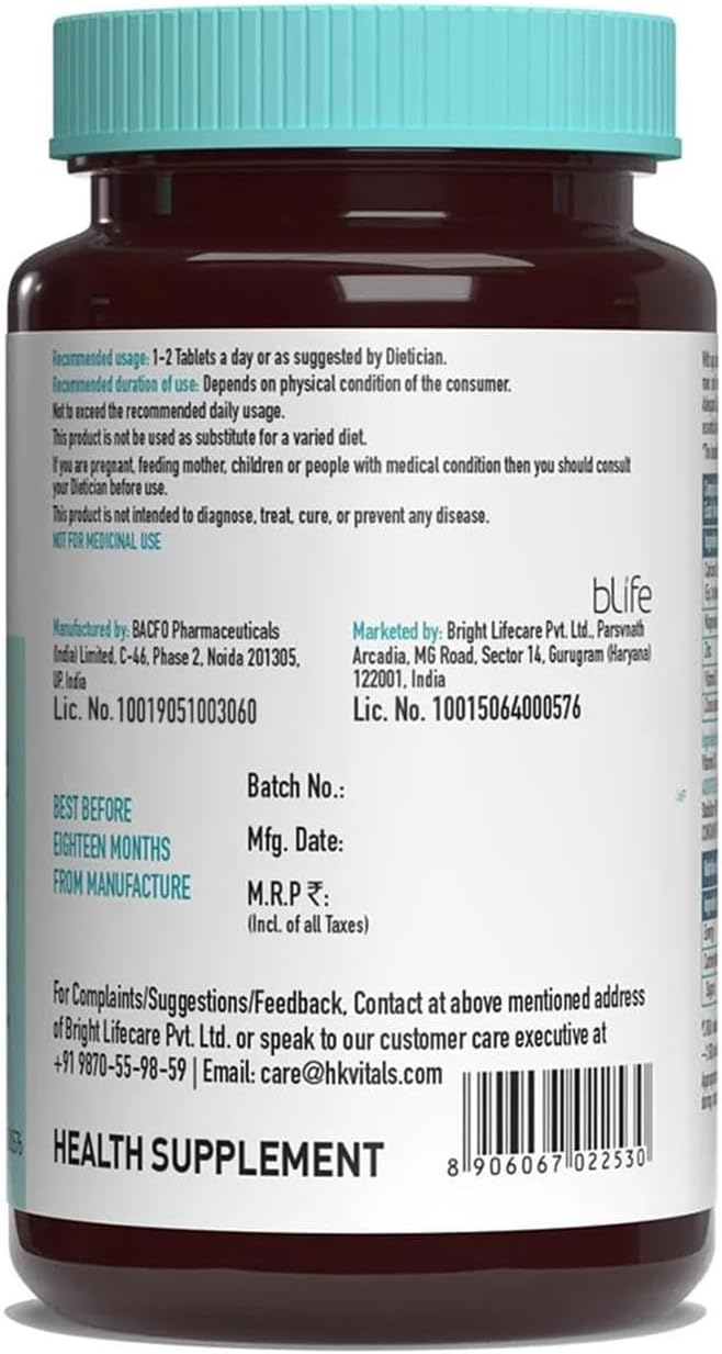 Calcium Magnesium & Zinc Tablets with Vitamin D3, Calcium Supplement for Women and Men, for Bone Health & Joint Support, 60 Calcium Tablets | Pack of- 4, 240 Tablets